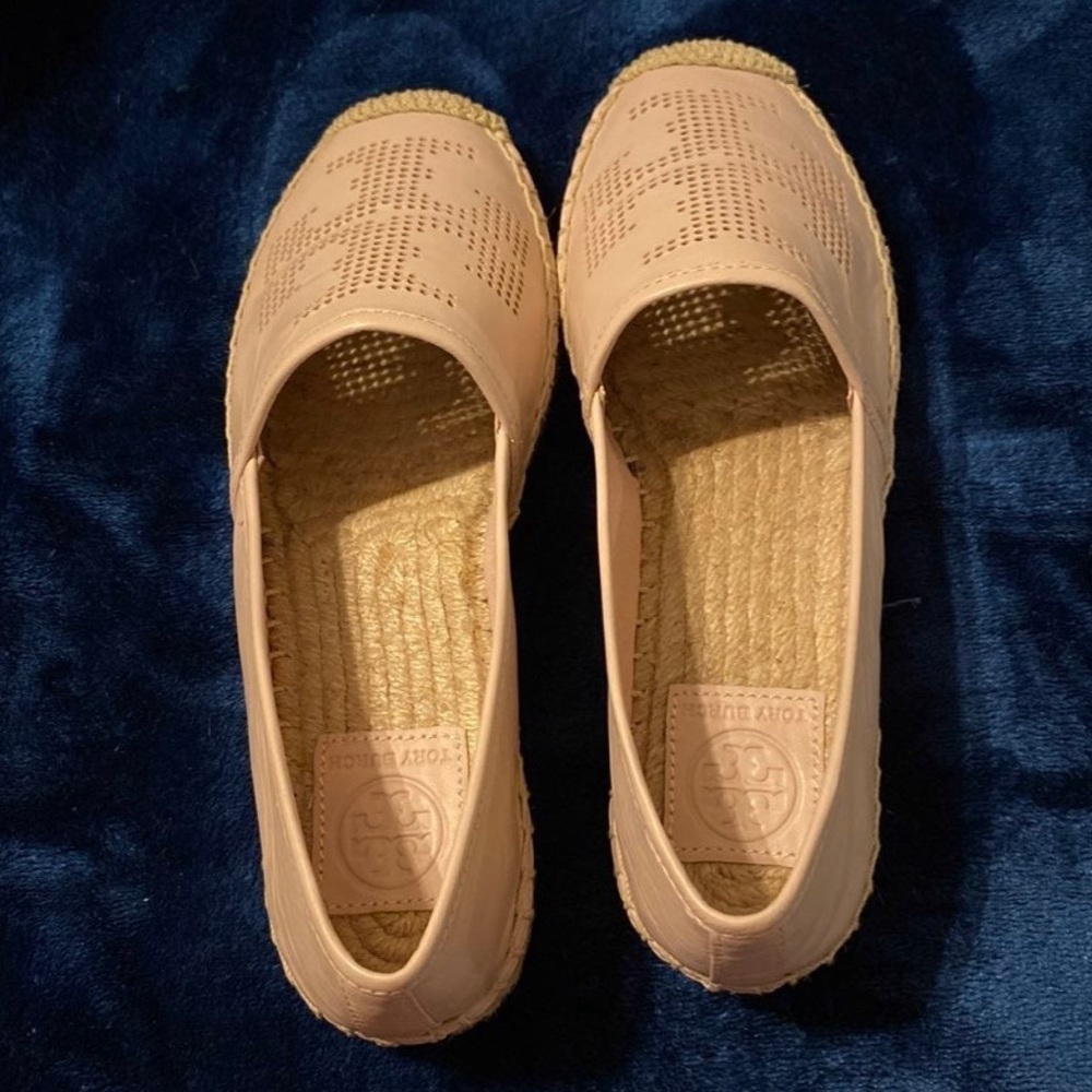 Tory Burch Ines pink nappa espadrilles - Picture 6 of 13